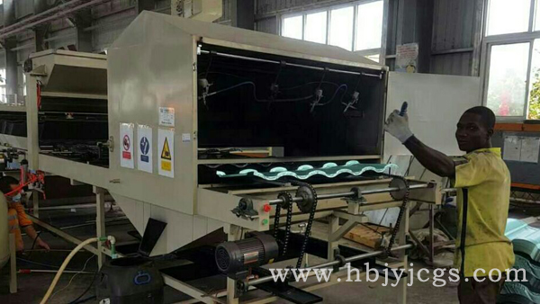 尼日利亚彩石金属瓦生产设备